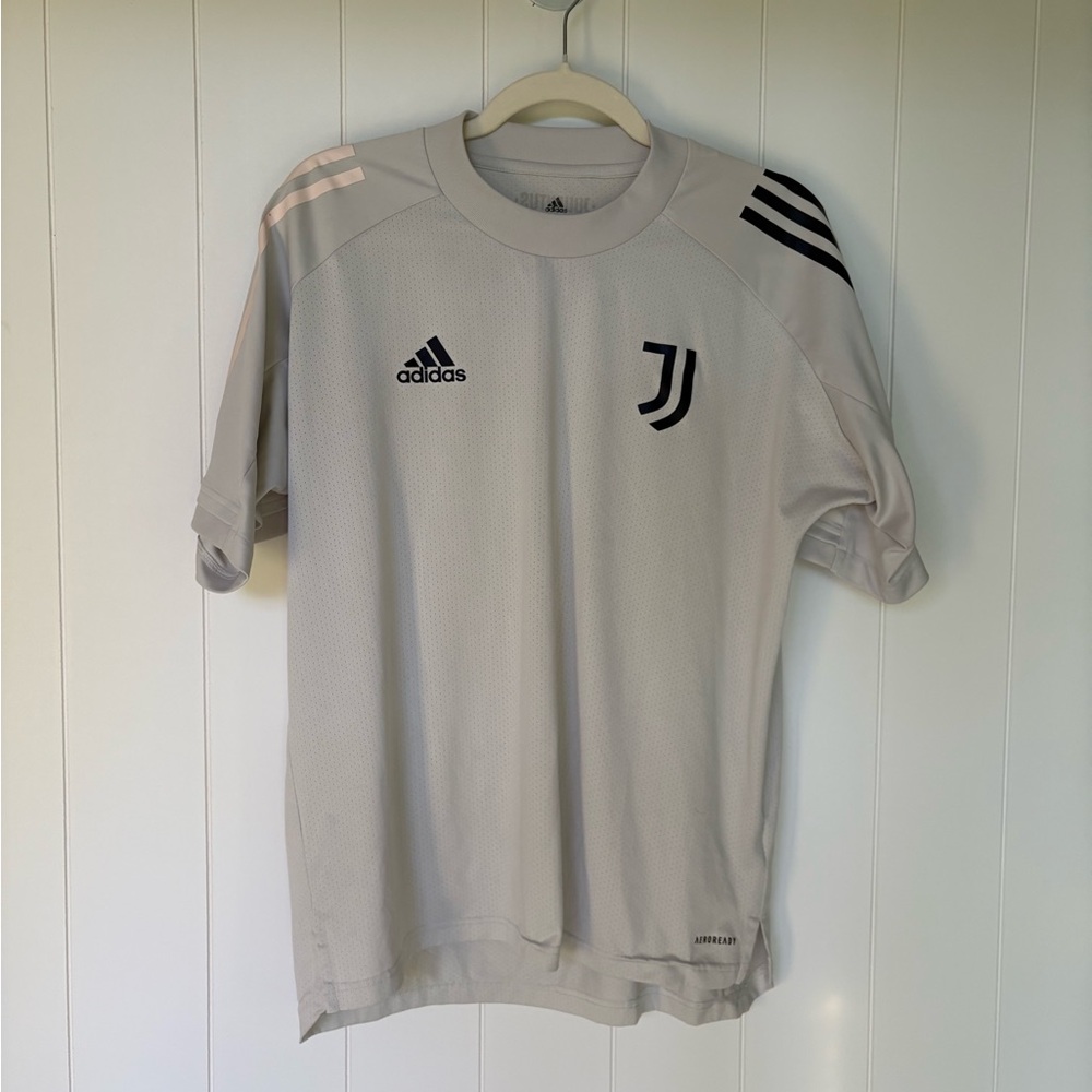 Adidas Juventus Orbit Light Gray Training Jersey Soccer Men’s Medium